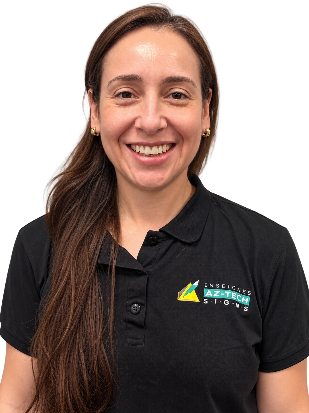 Angela, Human Resources and Inventory at Az-Tech Signs